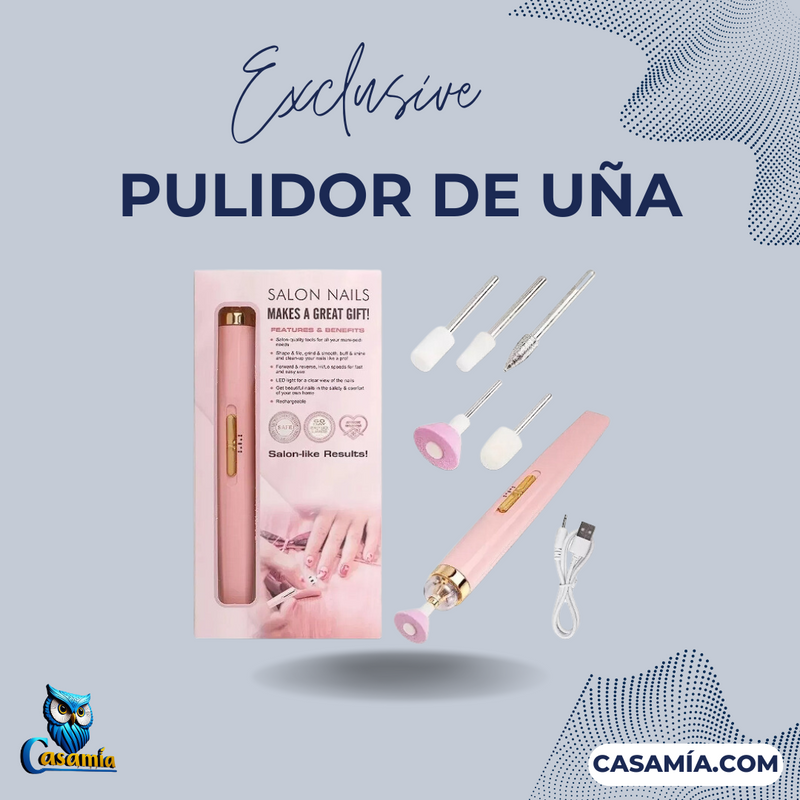 PULIDOR PROFESIONAL Y BROCAS PARA TALANDRO DE UÑAS