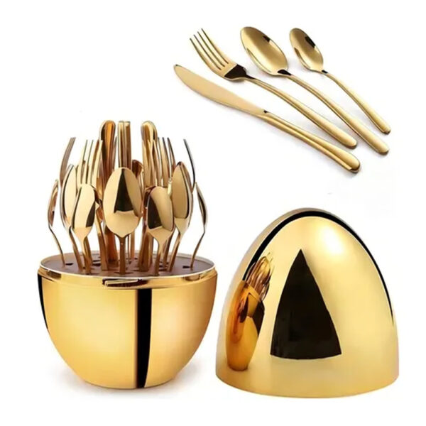 Cubiertos Juego Cubiertos 24pcs Acero Inoxidable