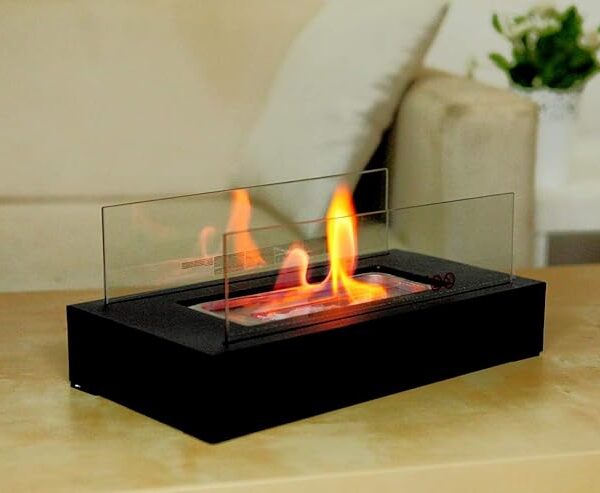 CHIMENEA A BASE ALCOHOL DISEÑO HOGAR