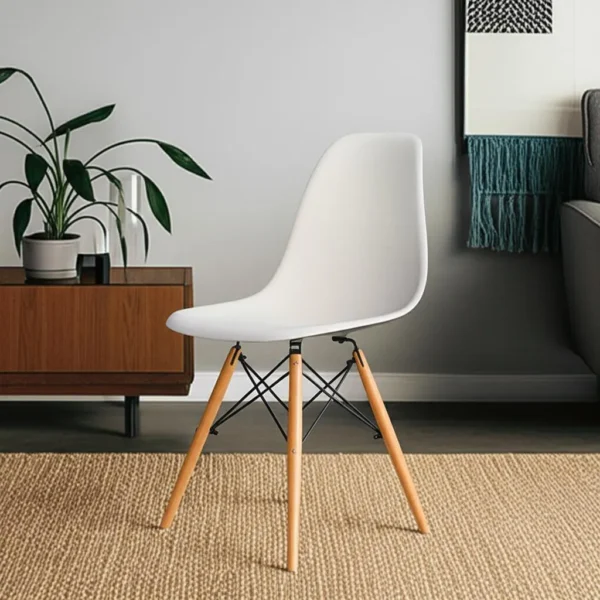 Sillas Tipo Eames Comedor Hogar X1