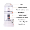 Filtro Purificador Agua 14Lts Blanco Dis