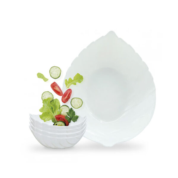 Set Ensaladera Vitroceramica 5 Piezas