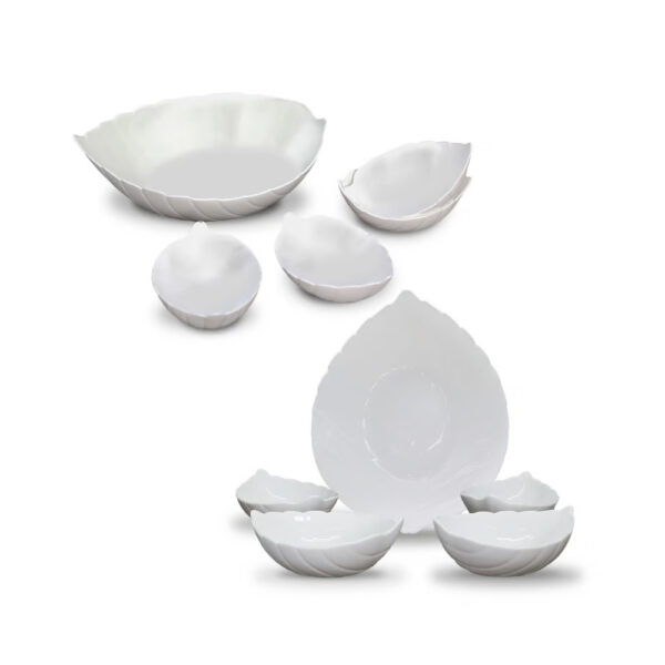 Set Ensaladera Vitroceramica 5 Piezas